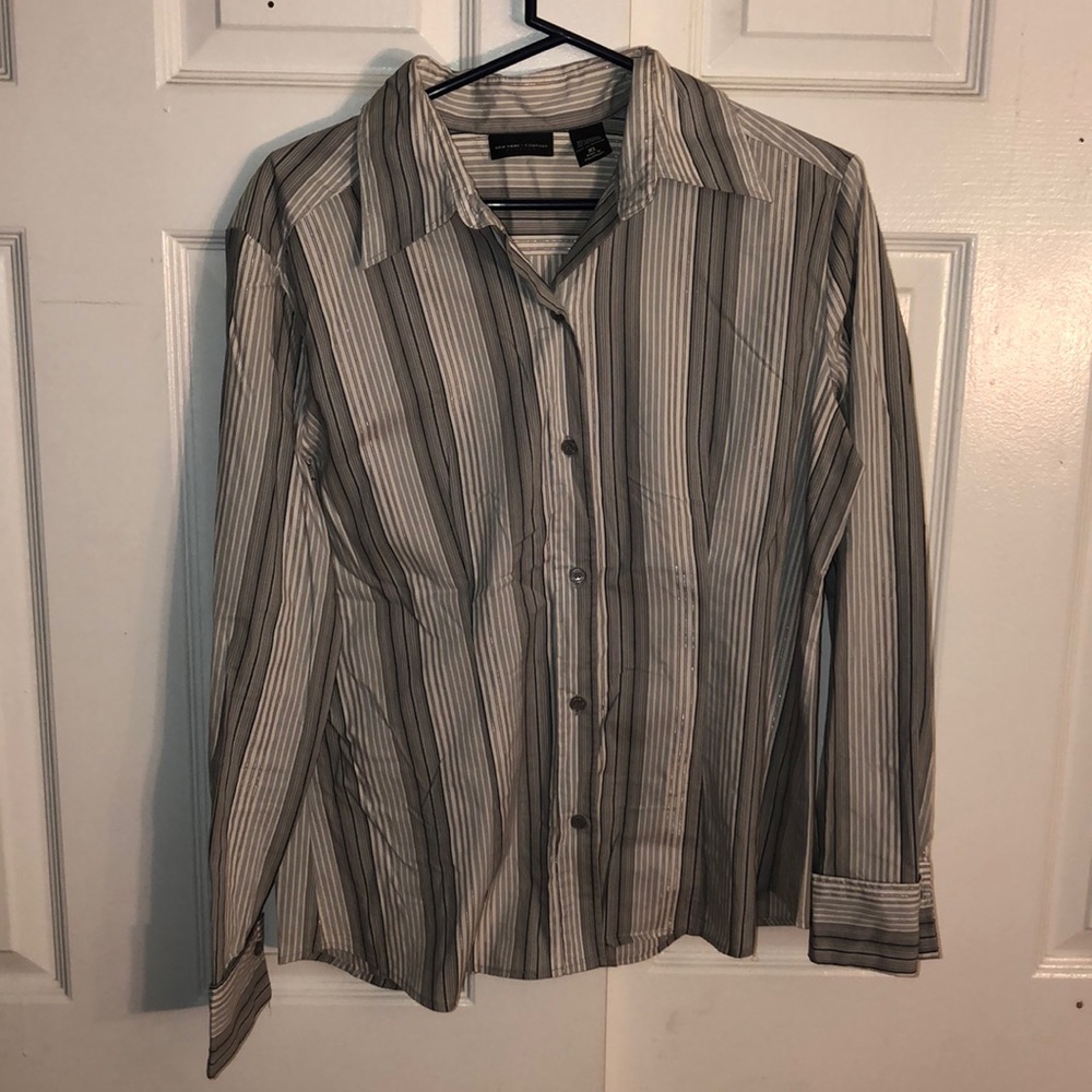 Button-up Dress Shirt - Long Sleeve
